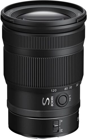 Nikon NIKKOR Z 24-120mm f/4 S All-in-one Zoom Lens Z + Sling Bag + Memory Card Wallet + 64GB Memory Card + 3 Piece Filter Kit + 12 Inch Flex Tripod + Photo Editing Software + More (Renewed) in Saudi Arabia