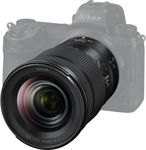 Nikon NIKKOR Z 24-120mm f/4 S All-in-one Zoom Lens Z + Sling Bag + Memory Card Wallet + 64GB Memory Card + 3 Piece Filter Kit + 12 Inch Flex Tripod + Photo Editing Software + More (Renewed) in Saudi Arabia