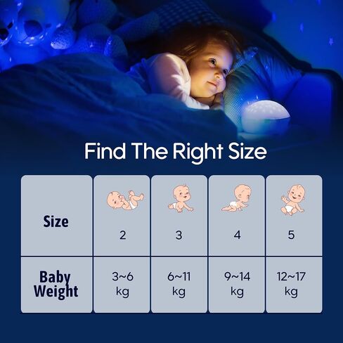 Ultimate Comfort Size 5 Overnight Diapers, Disposable Baby Diapers, (26-37 lbs) 84 Count, Super Absorbent Night Time Protection in Saudi Arabia
