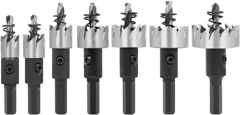 18mm(0.71in) HSS Tooth Drill Bit Hole Saw for Metal, Steel, Iron, Alloy, Ideal for Electricians, Plumbers, DIY, Metal Professionals in Saudi Arabia