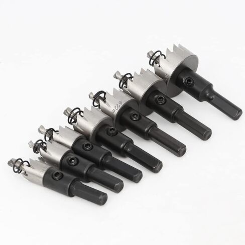 18mm(0.71in) HSS Tooth Drill Bit Hole Saw for Metal, Steel, Iron, Alloy, Ideal for Electricians, Plumbers, DIY, Metal Professionals in Saudi Arabia