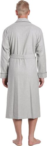 Mens Premium 100% Cotton Flannel Robe in Saudi Arabia