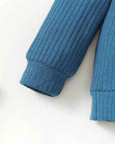 Toddler Boy Clothes Baby Boy Warm Clothes Fall Winter Outfit Long Sleeve Knitted Sweater Cotton Tops Pants Sets in Saudi Arabia