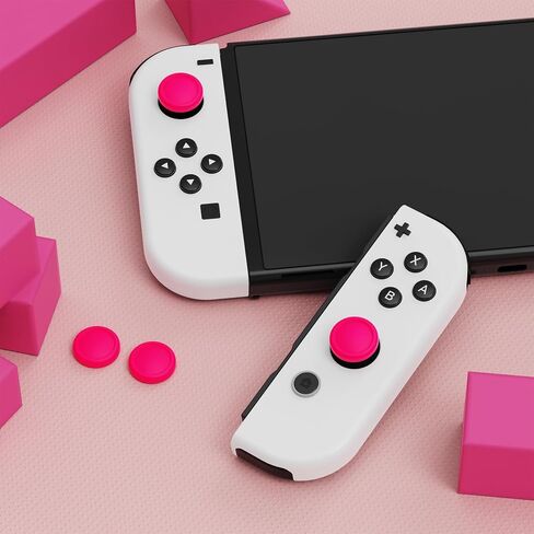 قبعات عصا التحكم PlayVital Penguin لجهاز Nintendo Switch، وأغطية عصا التحكم لجهاز Switch Lite، وغطاء تناظري لجهاز Switch OLED Joycon Thumb Grip Caps for Switch & Switch Lite & Switch OLED - بنفسجي فاتح in Saudi Arabia