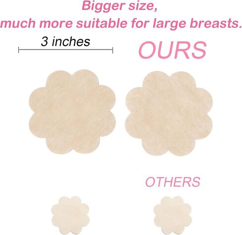 Boobtape for Breast Lift, Trans Tape, Shape, and Flaunt Your Body with MyMegan Boob Tape, 3in XXL Breast Tape - The Ultimate Breast Lift Solution with Reusable Nipple Covers and Free Pasties! in Saudi Arabia