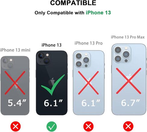TENDLIN Compatible with iPhone 13 Mini ​Case Wood Grain with Carbon Fiber Texture Design Leather Hybrid Case Compatible for iPhone 13 Mini 5.4-inch Released in 2021 Black in Saudi Arabia
