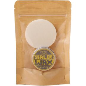 BOOWAN NICOLE Paste Sealer Wax with Carnauba and Beeswax - Clear - Perfect for Wood Stone Concrete Jesmonite, Food-Grade Waterproof & Color Protection