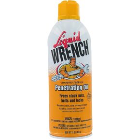 Liquid Wrench Penetrating Oil, 11 oz. Aerosol - Lot of 12