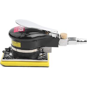 Jitterbug Sander,Deosdum Air Belt Sander 71x100Mm Handheld Air Sander Grinder Polisher Pneumatic Polishing Tool 10000Rpm Belt Pneumatic Air Belt Sander Sander