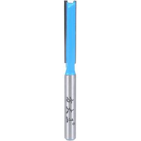 uxcell Router Bit 1/4 Shank 1/4 inch Cutting Dia 2 Straight Flutes HSS for Woodworking Milling Cutter DIY Tool