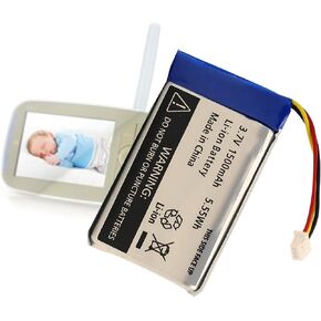 Reaplacement Rechargeable Battery for Infant Optics DRX-8 Video Baby Monitors(Not Compatible with DXR-8 Pro)