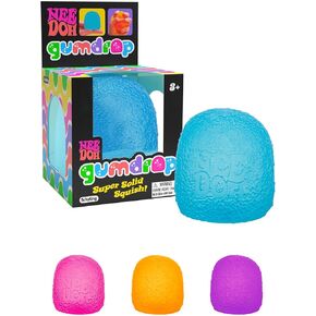 Schylling NeeDoh Dream Drop - Sensory Toy with Groovy Goo Filling - 3" Tall - Colors May Vary (Pack of 1)