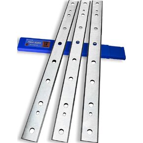 6 Pcs 13 Inch Planer Blades Compatible with DeWalt DW735 DW735X Planer, Replacement Blades for DW7352, 13" HSS Planer Knives