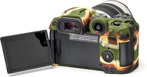 easyCover - حافظة كاميرا من السيليكون - حماية لكاميرا Canon R7 - مموهة in Kuwait