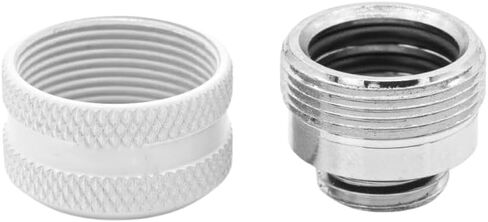 Dracaena 6 Pack G1/4" خيط إلى 16 مم OD تركيب أنابيب صلبة مع حلقات لأنبوب أكريليك صلب لنظام تبريد المياه للكمبيوتر، أسود in Kuwait