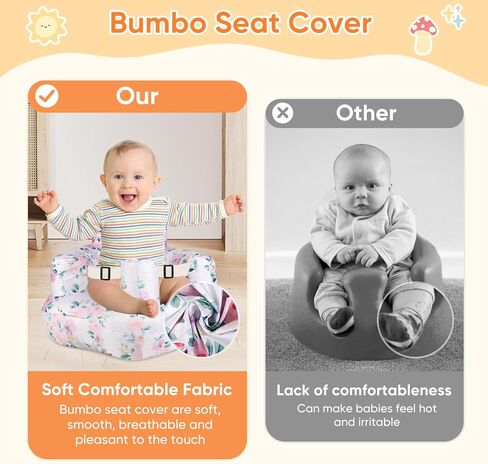 مقعد أطفال قابل للنفخ للرضع من عمر 3 إلى 24 شهرًا فما فوق، مقعد كرسي أطفال قابل للنفخ مع مضخة هواء مدمجة، حزام أمان ثلاثي النقاط، مقعد أطفال قابل للنفخ مناسب للأرضيات المنزلية والمروج والشواطئ والمزيد in Kuwait