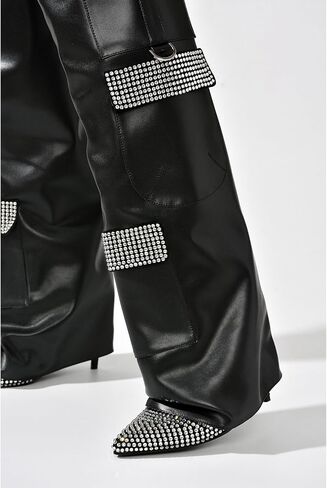 Cape Robbin Bunno Rhinestone Thigh High Fold Over Boots (Bunno) in Saudi Arabia
