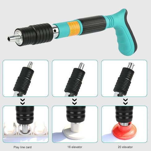200pcs Round Nails for Wall Fastening Rivet Gun Tool Nail Gun Monitor Installation Gun Manual Rivet Nail Gun Household Woodworking in Saudi Arabia