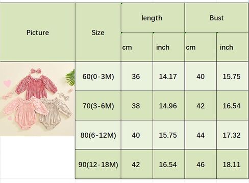 ZAXARRA Newborn Baby Girls’One Piece Plaid Bubble Romper Smocked Pleated Festival Clothes Infant Fall Checkered Outfit in Kuwait