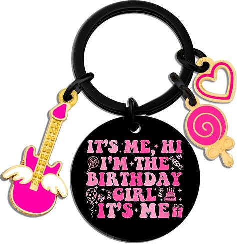 Birthday Gifts for Girls Taylor Birthday Keychain for Her Funny Gifts for Girls Funny Girl Birthday Gifts it's me hi i'm the birthday girl it's me Key Ring Taylor Merch Gifts in Saudi Arabia