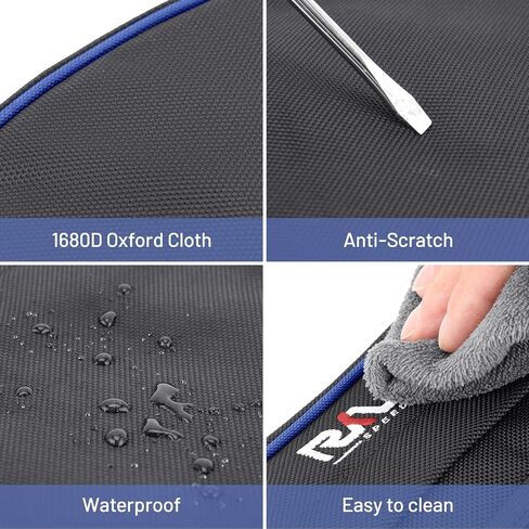 ATV Fender Bags Detachable ATV Saddle Bags Waterproof Gear Bags Motorcycle Rear Tank Saddlebags Compatible with Yamaha, Honda, Bombardier, CFMOTO in Saudi Arabia