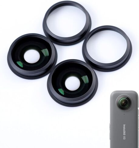 أجزاء عدسات إصلاح عدسة الكاميرا البانورامية الرياضية من TinkerBold لملحقات كاميرا Insta360 X3 in Saudi Arabia