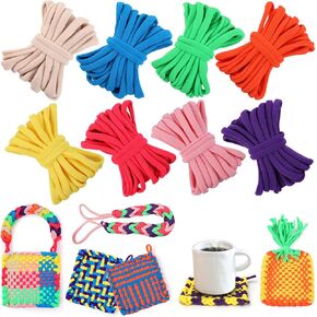 IQKidz Weaving Loom Kit Toys, DIY Arts and Crafts for Kids and Adults, Ideal Gifts for Girls Ages 5 6 7 8-12 13, Easy Potholder Loom Knitting Activity for Beginners, 224 Craft Loops
