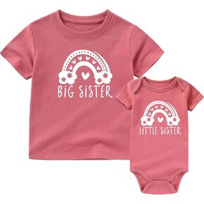 Big Sister Little Sister Matching Outfits Little Sister Baby Clothes Big Sister Shirt