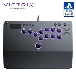 Turtle Beach Victrix Pro KO Leverless All Button Fight Stick, Officially Licensed for Xbox Series X|S, Xbox One, Windows 10/11 PC, Customizable eSports Tournament Ready Controller, Gray