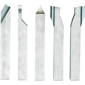 Proxxon 24530 5 piece cutting tool set (8 x 8 x 80 mm), silver