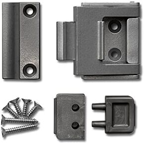 Stash Lock - Secure Bifold, Cabinet and Cupboard Lock Childproofing and Babyproofing (Bronze)