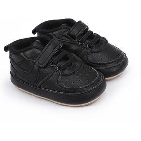 Infant Toddler Baby Boys Girls Shoes Unisex Non-Slip Breathable Rubber Sole Crib First Walking Fashion Soft Sneakers