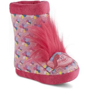 Dreamwork Girl's Trolls Slippers (13-1 M US Little Kid, Pink)