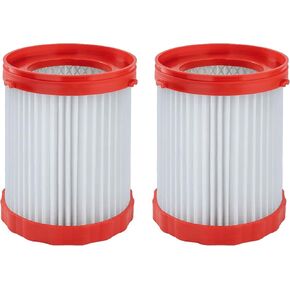 Fette Filter - VF320H HEPA Filter compatible with Bosch 18V 2.6-Gallon Wet/Dry Vacuum Cleaner GAS18V-3/GAS18V-10L includes 2 hepa replacement filters.