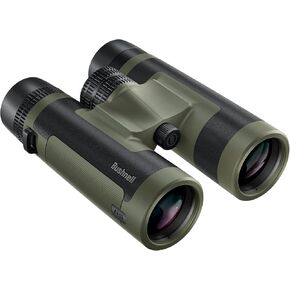 Bushnell R5 10x42 Binoculars with Vault Lite Bino Chest Harness, Phase 3 Coatings, Dielectric Coatings, EXO Barrier, IPX7 Waterproof - Binoculars for Wildlife Observation and Bird Watching
