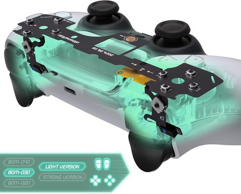 إصدار خفيف للغاية، طقم Clicky كامل لوحدة تحكم PS5 BDM-030، أزرار Dpad للوجه على الكتف، مفتاح صغير مخصص L2R2، طقم Clicky لأزرار الوجه ومفاتيح L1R1 اللمسية، انقر بالماوس لوحدة تحكم PS5 in Saudi Arabia