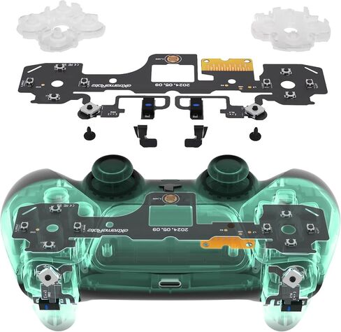 إصدار خفيف للغاية، طقم Clicky كامل لوحدة تحكم PS5 BDM-030، أزرار Dpad للوجه على الكتف، مفتاح صغير مخصص L2R2، طقم Clicky لأزرار الوجه ومفاتيح L1R1 اللمسية، انقر بالماوس لوحدة تحكم PS5 in Saudi Arabia
