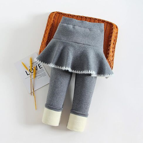 Looching طفل الفتيات طماق مبطنة بالصوف مع تنورة الاطفال الجوارب الشتاء الدافئة سميكة توتو السراويل 1-6 سنوات in Kuwait