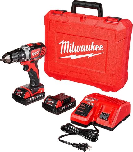 Milwaukee 2606-22CT M18 Cordless Drill/Driver Kit, 18 V, Red in Saudi Arabia
