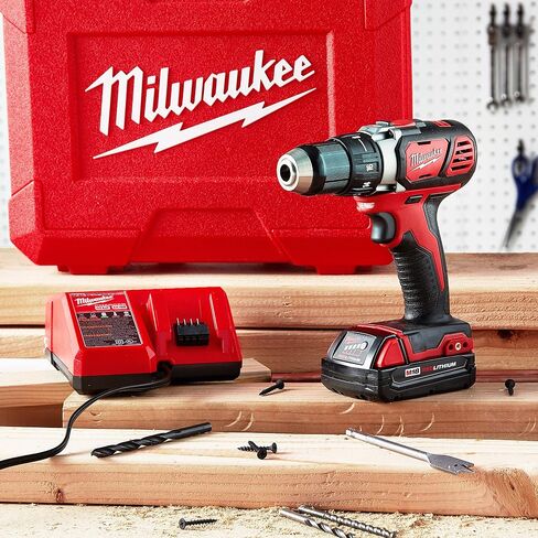 Milwaukee 2606-22CT M18 Cordless Drill/Driver Kit, 18 V, Red in Saudi Arabia