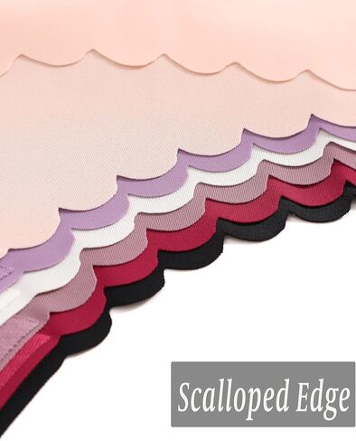 FINETOO 6 Pack Seamless Thongs for Women No Show Wavy Edge Side Women's Thong panties Ladies Underwear Sexy S-XL in Kuwait