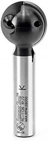 Amana Tool - 1" Ball Insert Router Bit (RC-1126), Industrial Grade in Saudi Arabia