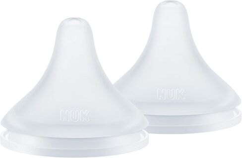 NUK Perfect Match Medium Flow Breast-Like, Anti-Colic Bottle, 8oz., 2 Pack, BPA Free in Saudi Arabia