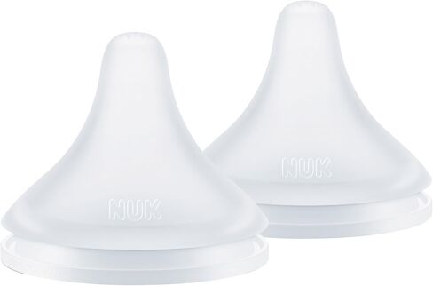NUK Perfect Match Medium Flow Breast-Like, Anti-Colic Bottle, 8oz., 2 Pack, BPA Free in Saudi Arabia