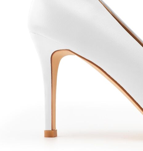 heelchic 3 Inch Stiletto Pumps Heels for Women Pointed Toe High Heels Slip-on Closed Toe Work Wedding Dress Pumps in Saudi Arabia