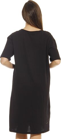 Just Love Short Sleeve Nightgown Oversized Screen Print Sleep Dress for Women in Saudi Arabia