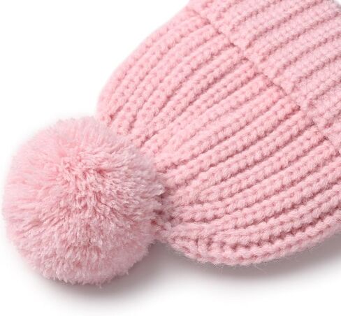 Baby Toddler Winter Hat Gloves,Kids Wool Warm Knitted Hat Gloves for Baby Girls Boys Beanie Cap in Saudi Arabia