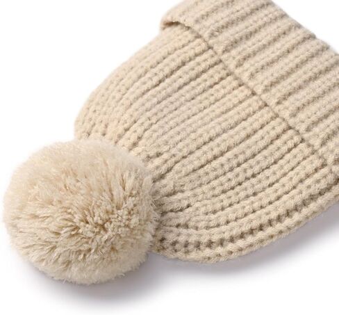 Baby Toddler Winter Hat Gloves,Kids Wool Warm Knitted Hat Gloves for Baby Girls Boys Beanie Cap in Saudi Arabia
