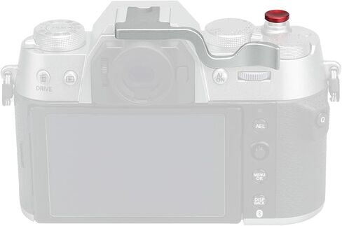 مقبض إبهام معدني لكاميرا Fuji Fujifilm XT50 XT5 XT4 XT3 XT30 XT2 XT20 XT10 ملحقات قبضة اليد للأحذية الساخنة (فضي) in Kuwait