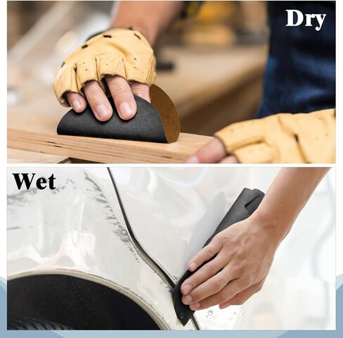 Sandpaper Sheets 400 600 800 Grit Wet Dry Sandpaper Sheets 11 x 9 inch Sanding Sheet Sandpaper Set for Auto Furniture Wood Sanding Polishing in Saudi Arabia